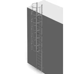 FLUCHTLEITERN AUS STAHL PAKET 4-6 M