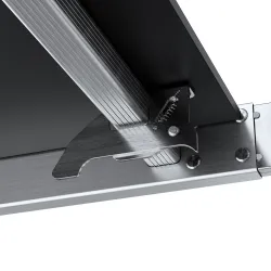 PRO-Aluminiumleiter PRO 4X3 Sprossen 150 Kg Universal mit Podest