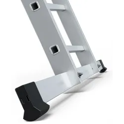 PRO-Aluminium-Anlegeleiter 14 Sprossen 150 Kg