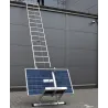 Leiterwinde mit Wagen für Photovoltaik-Module