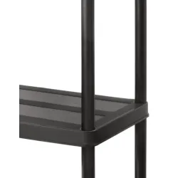 KUNSTSTOFFREGAL FÜR DEN KELLER/DIE GARAGE 180X74X40CM 50 KG/DIE ABLAGE KUNSTSTOFFREGAL FÜR DEN KELLER/DIE GARAGE 180X74X40CM 50 KG/DIE ABLAGE