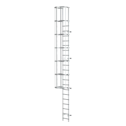 Fluchtleiter aus Stahl PAKET 4-6 M Fluchtleiter aus Stahl PAKET 4-6 M