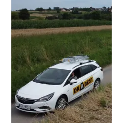 Haltevorrichtung für eine Leiter auf einem Autogepäckträger