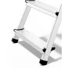 HOME-ALUMINIUM LEITER 4 STUFEN 125 KG