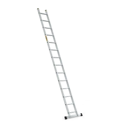PRO-Aluminium-Anlegeleiter 14 Sprossen 150 Kg