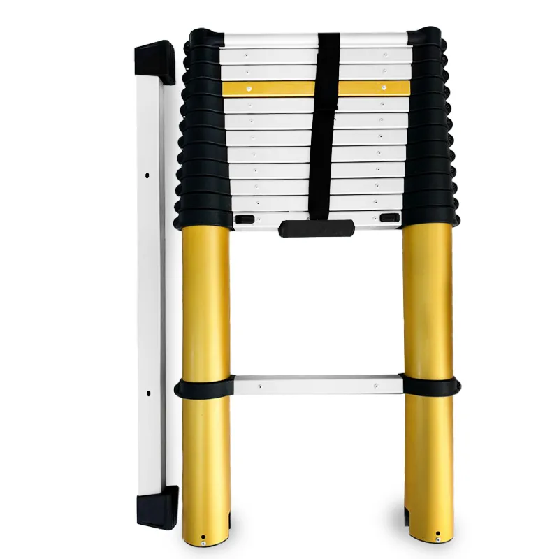 Teleskopleiter MAX Aluminium 13 Stufen 150 Kg Teleskopleiter MAX Aluminium 13 Stufen 150 Kg
