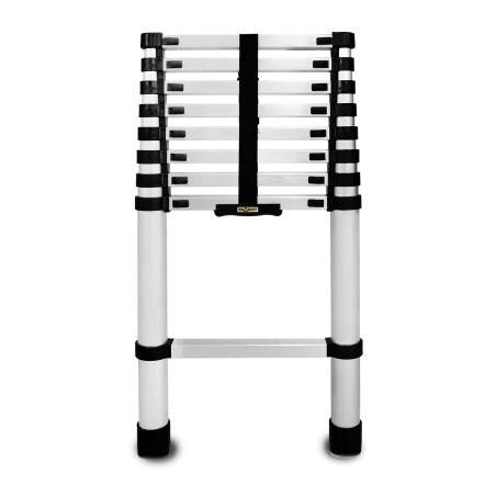 TELESKOPLEITER AUS ALUMINIUM 9 STUFEN