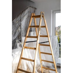 PRO-Holzleiter 7 Stufen 150 Kg Malerleiter
