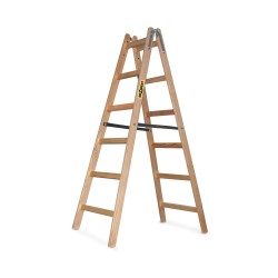PRO-Holzleiter 6 Stufen 150 Kg Malerleiter