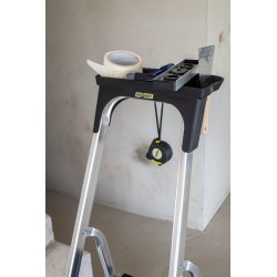 PRO-ALUMINIUMLEITER MIT ABLAGE 3 STUFEN 150 KG PRO-ALUMINIUMLEITER MIT ABLAGE 3 STUFEN 150 KG