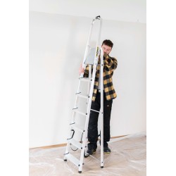 HOME-ALUMINIUMLEITER 7 STUFEN 125 KG HOME-ALUMINIUMLEITER 7 STUFEN 125 KG