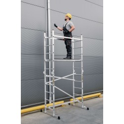 Mobiles Aluminiumleitergerüst IKAR