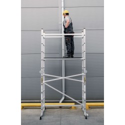 Mobiles Aluminiumleitergerüst IKAR