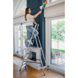 HOME-ALUMINIUMLEITER 7 STUFEN 125 KG