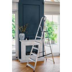 HOME-ALUMINIUMLEITER 7 STUFEN 125 KG