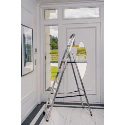 HOME-ALUMINIUMLEITER 6 STUFEN 125 KG