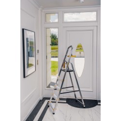 HOME-ALUMINIUMLEITER 5 STUFEN 125 KG