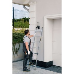 PRO-Aluminium-Anlegeleiter 7 Sprossen 150 Kg