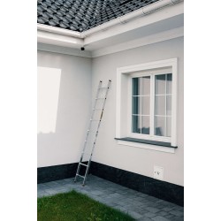 PRO-Aluminium-Anlegeleiter 9 Sprossen 150 Kg