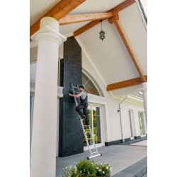 PRO-Aluminium-Anlegeleiter 13 Sprossen 150 Kg