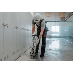 PRO-Aluminiumleiter zweiseitig 3 Stufen 150 Kg