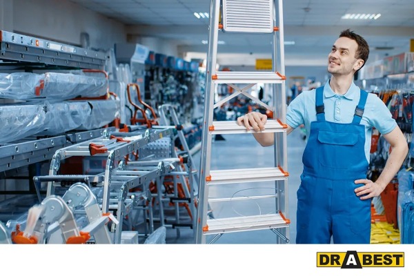 Holz-, Metall- oder Fiberglasleiter? Wir geben Ihnen Tipps, welche Art von Leiter Sie wählen sollten.
